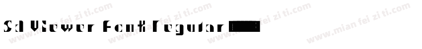SD Viewer Font Regular字体转换